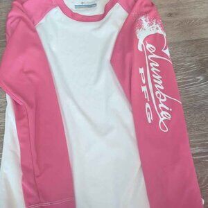Columbia girls Omni-Shade long sleeve Size S (7/8)